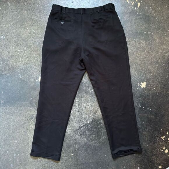 Savane Men’s Pleated Front Pants Size 38x33 100% Polyester Pants Business Casual - Picture 6 of 10